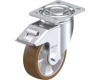 BLICKLE - Roulette pivotante à frein Ø 150mm bandage polyuréthane PU 650kg - LH-ALB 150K-FI