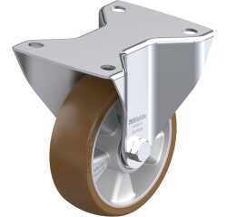 BLICKLE - Roulette fixe Ø 125mm bandage polyuréthane PU 350kg - BH-ALB 125K-3