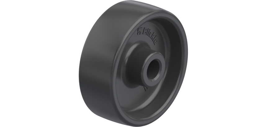 BLICKLE - Roue Ø 50mm bandage polyamide PA 6.6 75kg - POA 50/8G