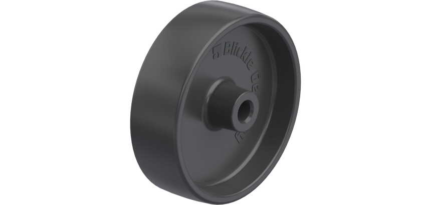 BLICKLE - Roue Ø 75mm bandage polyamide PA 6.6 100kg - POA 75/8G
