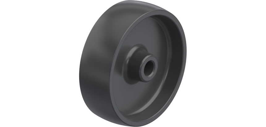 BLICKLE - Roue Ø 100mm bandage polyamide PA 6.6 240kg - POA 100/12G
