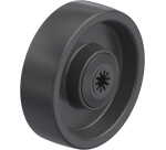 BLICKLE - Roue Ø 100mm bandage polyamide PA 6.6 240kg - POA 100/8K