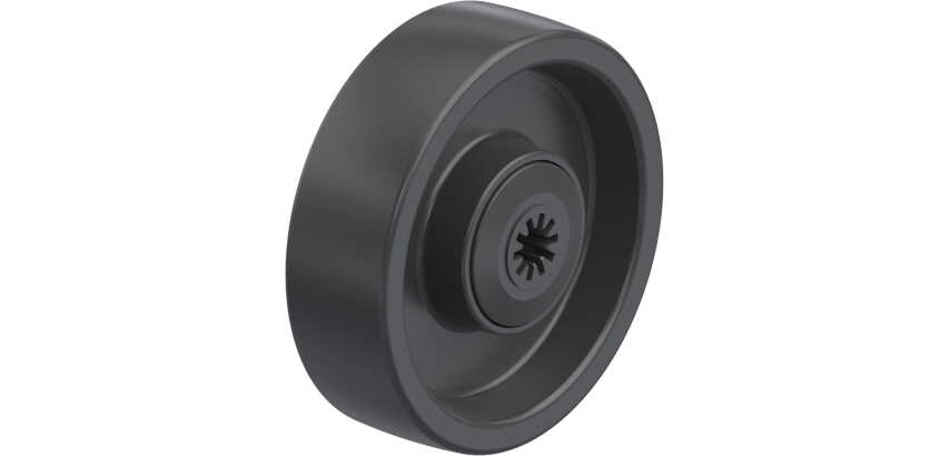 BLICKLE - Roue Ø 100mm bandage polyamide PA 6.6 240kg - POA 100/8K