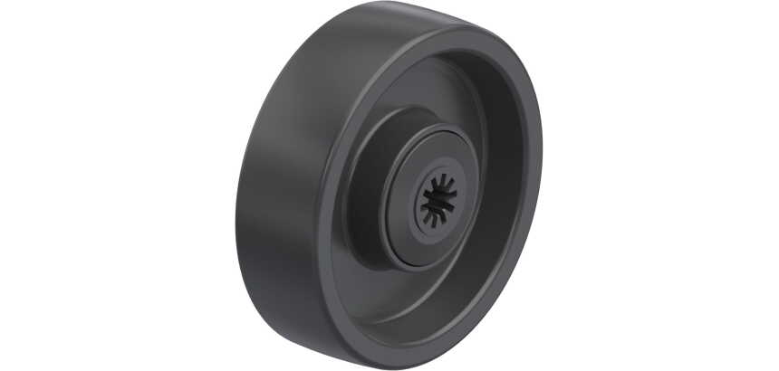 BLICKLE - Roue Ø 100mm bandage polyamide PA 6.6 240kg - POA 100/8K