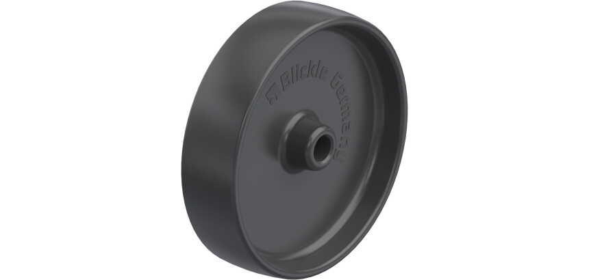 BLICKLE - Roue Ø 125mm bandage polyamide PA 6.6 260kg - POA 125/12G