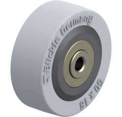 BLICKLE - Roue Ø 50mm bandage caoutchouc SBR 40kg - VPA 50/6K