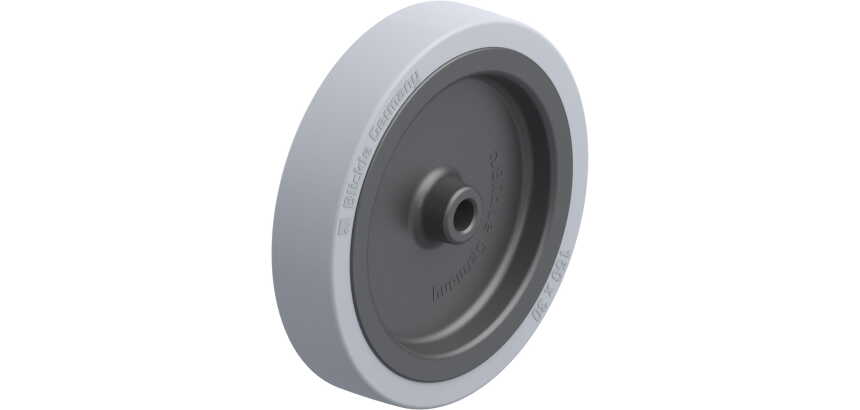BLICKLE - Roue Ø 150mm bandage caoutchouc SBR 130kg - VPA 150/12G