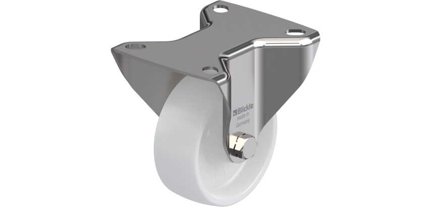 BLICKLE - Roulette fixe Ø 80mm bandage polyamide PA 6.6 150kg - BX-PO 80G