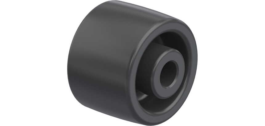 BLICKLE - Roue Ø 35mm bandage polyamide PA 6.6 75kg - POA 35/8G