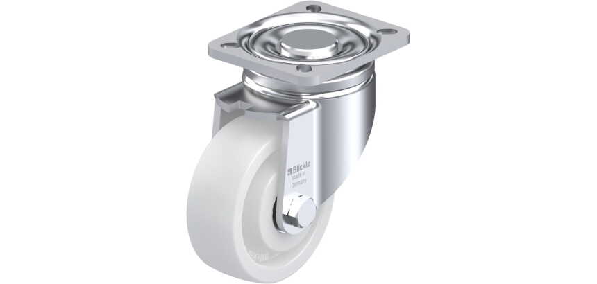 BLICKLE - Roulette pivotante Ø 100mm bandage polyamide PA 6.6 500kg - LH-SPO 100K-1