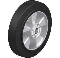 BLICKLE - Roue Ø 200mm bandage caoutchouc NR 500kg - ALEV 200/20K