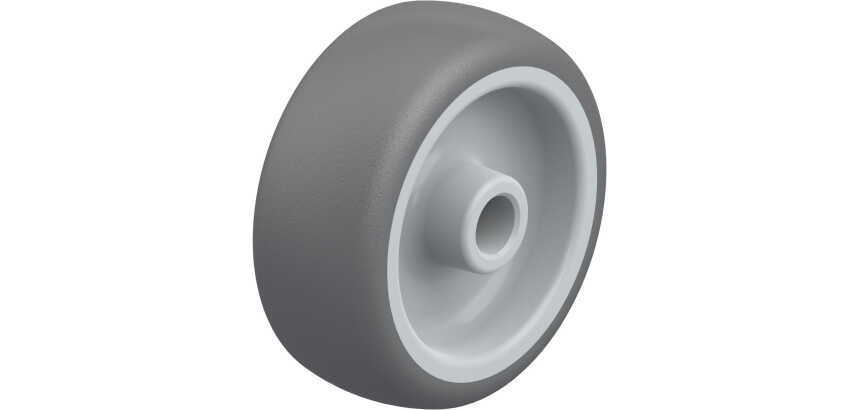 BLICKLE - Roue Ø 80mm bandage polyuréthane TPU 150kg - PATH 80/12G