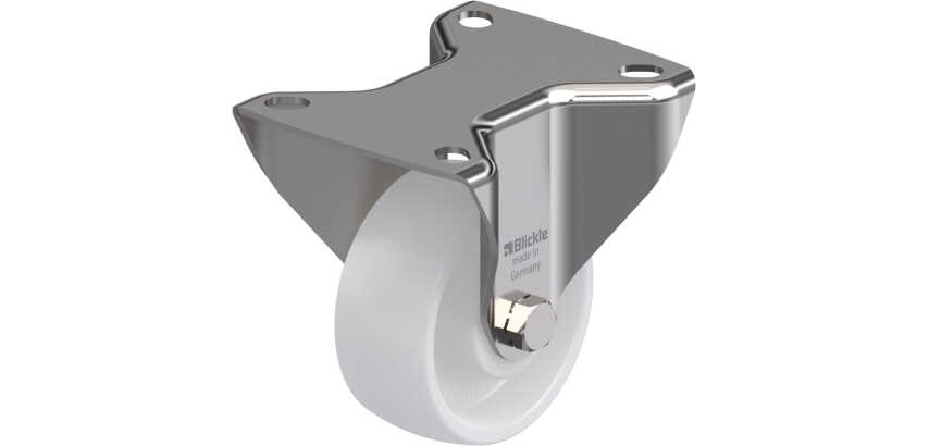 BLICKLE - Roulette fixe Ø 75mm bandage polyamide PA 6.6 150kg - BX-PO 75XR