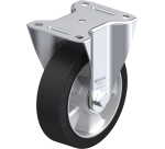 BLICKLE - Roulette fixe Ø 160mm bandage caoutchouc NR 400kg - B-ALEV 160K