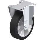BLICKLE - Roulette fixe Ø 180mm bandage caoutchouc NR 400kg - B-ALEV 180K