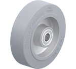 BLICKLE - Roue Ø 125mm bandage caoutchouc NR 250kg - ALEV 125/15K-SG