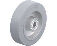 BLICKLE - Roue Ø 125mm bandage caoutchouc NR 250kg - ALEV 125/15K-SG