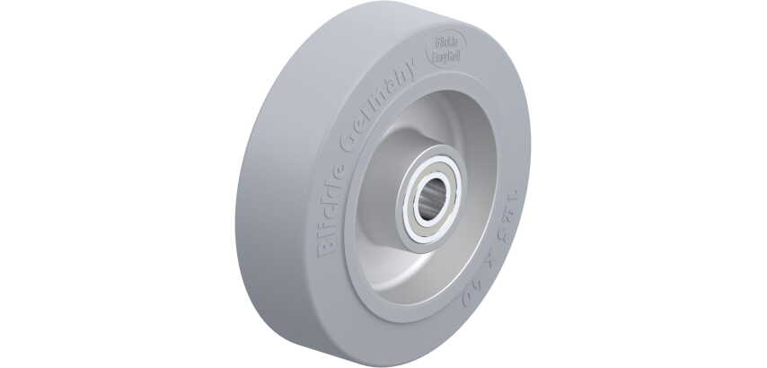 BLICKLE - Roue Ø 125mm bandage caoutchouc NR 250kg - ALEV 125/15K-SG