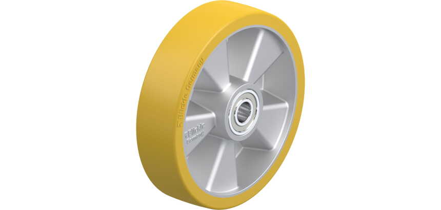 BLICKLE - Roue Ø 200mm bandage polyuréthane PU 800kg - ALTH 200/20K
