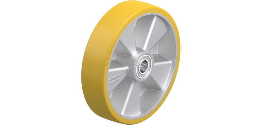 BLICKLE - Roue Ø 250mm bandage polyuréthane PU 1 000kg - ALTH 250/25K