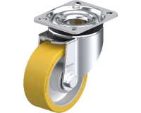 BLICKLE - Roulette pivotante Ø 100mm bandage polyuréthane PU 350kg - LK-ALTH 100K-1