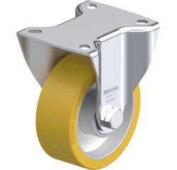 BLICKLE - Roulette fixe Ø 100mm bandage polyuréthane PU 350kg - BK-ALTH 100K-1