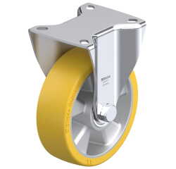 BLICKLE - Roulette fixe Ø 125mm bandage polyuréthane PU 350kg - BK-ALTH 125K-1