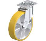BLICKLE - Roulette pivotante Ø 250mm bandage polyuréthane PU 900kg - LH-ALTH 250K