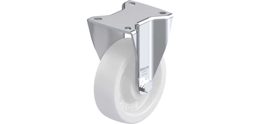 BLICKLE - Roulette fixe Ø 125mm bandage polyamide PA 6.6 700kg - BH-SPO 125G-1