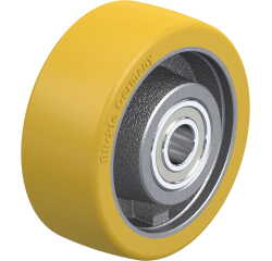 BLICKLE - Roue Ø 125mm bandage polyuréthane PU 700kg - GTH 127/20K