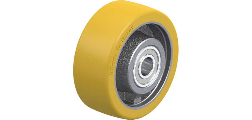 BLICKLE - Roue Ø 125mm bandage polyuréthane PU 700kg - GTH 127/20K