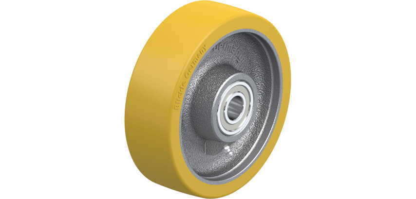 BLICKLE - Roue Ø 160mm bandage polyuréthane PU 800kg - GTH 160/20K