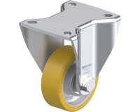 BLICKLE - Roulette fixe Ø 80mm bandage polyuréthane PU 200kg - BH-ALTH 80K