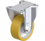 BLICKLE - Roulette fixe Ø 100mm bandage polyuréthane PU 350kg - BH-ALTH 100K-1