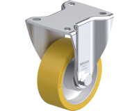BLICKLE - Roulette fixe Ø 100mm bandage polyuréthane PU 350kg - BH-ALTH 100K-1