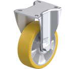 BLICKLE - Roulette fixe Ø 125mm bandage polyuréthane PU 550kg - BH-ALTH 125K-1