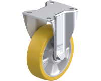 BLICKLE - Roulette fixe Ø 125mm bandage polyuréthane PU 550kg - BH-ALTH 125K-1