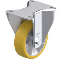 BLICKLE - Roulette fixe Ø 125mm bandage polyuréthane PU 550kg - BH-ALTH 125K-3