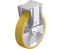 BLICKLE - Roulette fixe Ø 250mm bandage polyuréthane PU 900kg - BH-ALTH 250K