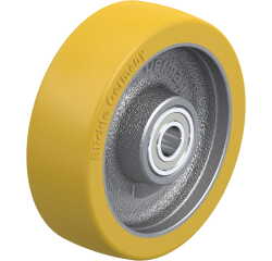 BLICKLE - Roue Ø 125mm bandage polyuréthane PU 550kg - GTH 125/15K