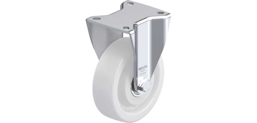 BLICKLE - Roulette fixe Ø 125mm bandage polyamide PA 6.6 700kg - BH-SPO 125K-1