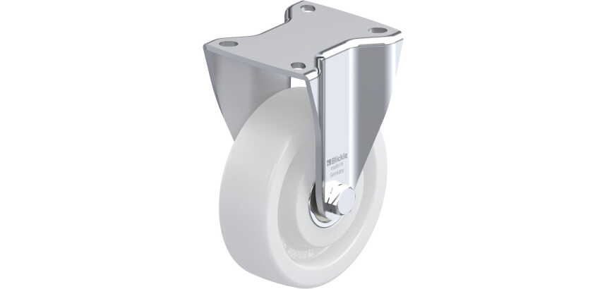 BLICKLE - Roulette fixe Ø 125mm bandage polyamide PA 6.6 700kg - BH-SPO 125K-1
