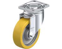 BLICKLE - Roulette pivotante Ø 125mm bandage polyuréthane PU 550kg - LH-GTH 125K-1