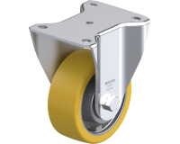 BLICKLE - Roulette fixe Ø 125mm bandage polyuréthane PU 700kg - BH-GTH 127K