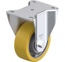 BLICKLE - Roulette fixe Ø 125mm bandage polyuréthane PU 700kg - BH-GTH 127K