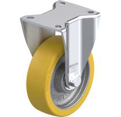 BLICKLE - Roulette fixe Ø 125mm bandage polyuréthane PU 550kg - BH-GTH 125K-1