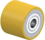 BLICKLE - Galet de transpalettes Ø 75mm bandage polyuréthane PU 510kg - HTH 75x62/20-62K