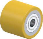 BLICKLE - Galet de transpalettes Ø 80mm bandage polyuréthane PU 630kg - HTH 80x70/20-70K