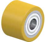 BLICKLE - Galet de transpalettes Ø 82mm bandage polyuréthane PU 550kg - HTH 82x60/25-60K