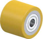 BLICKLE - Galet de transpalettes Ø 82mm bandage polyuréthane PU 640kg - HTH 82x70/20-70K